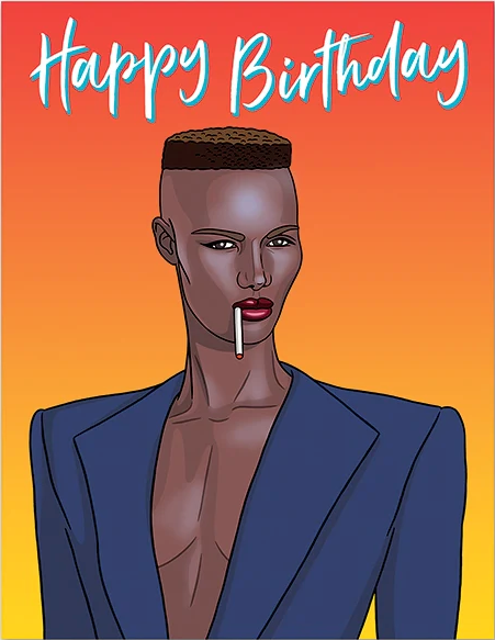 The Found | Grace Jones Stay Fierce Greeting Card