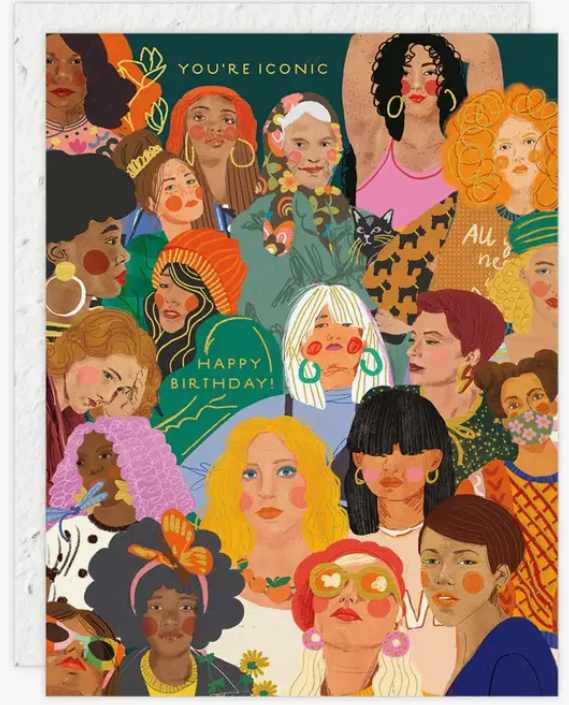 Iconic Ladies Greeting Card