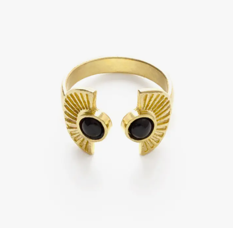 Mind's Eye Design | Double Fan Ring
