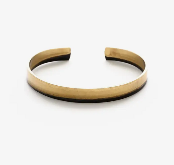 Mind's Eye Design | Patina Dipped Slim Cuff Bracelet