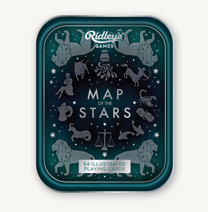 Ridley's Map of The Stars Playing Cards
