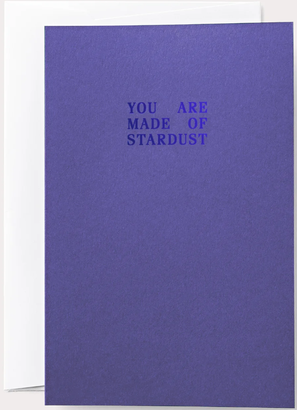 Stardust - Chalcedony Card
