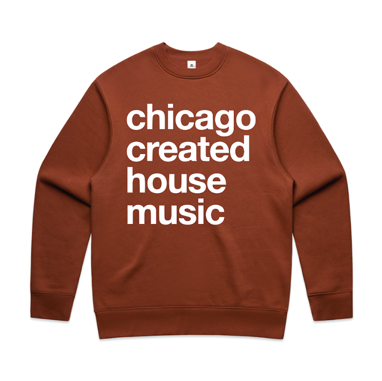 Silverroom | Chicago Created House Music Unisex Crewneck Sweatshirt