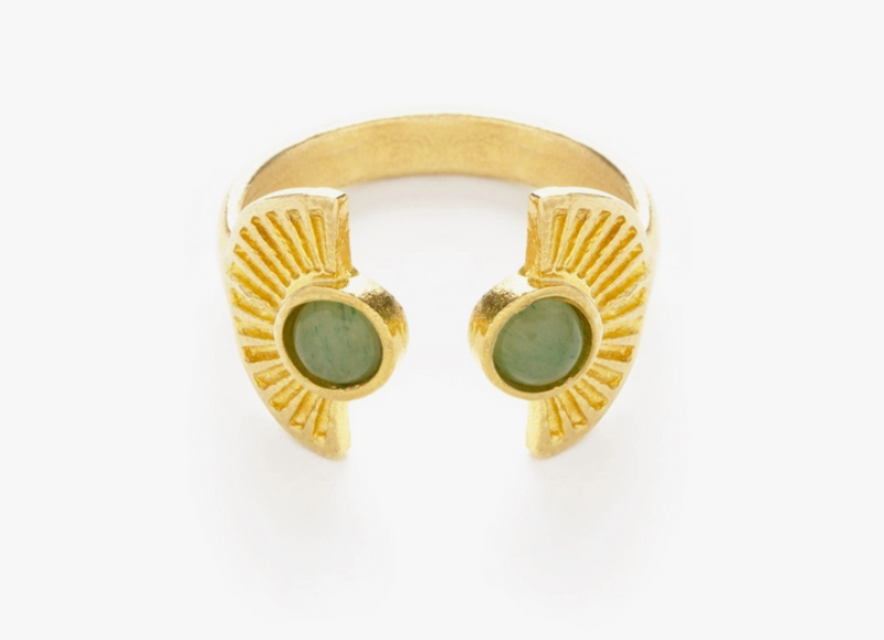 Mind's Eye Design | Double Fan Ring