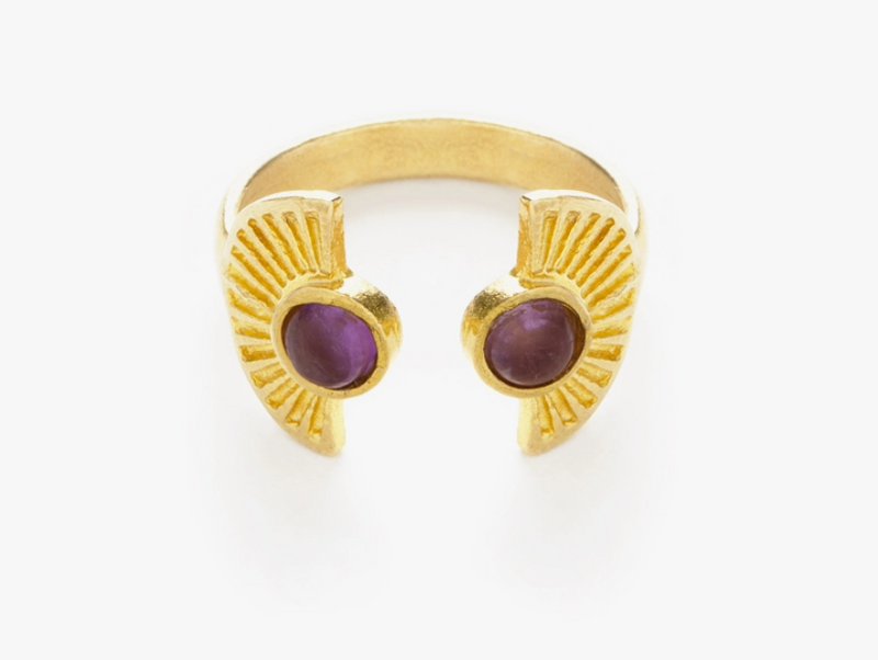 Mind's Eye Design | Double Fan Ring