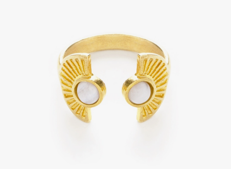 Mind's Eye Design | Double Fan Ring