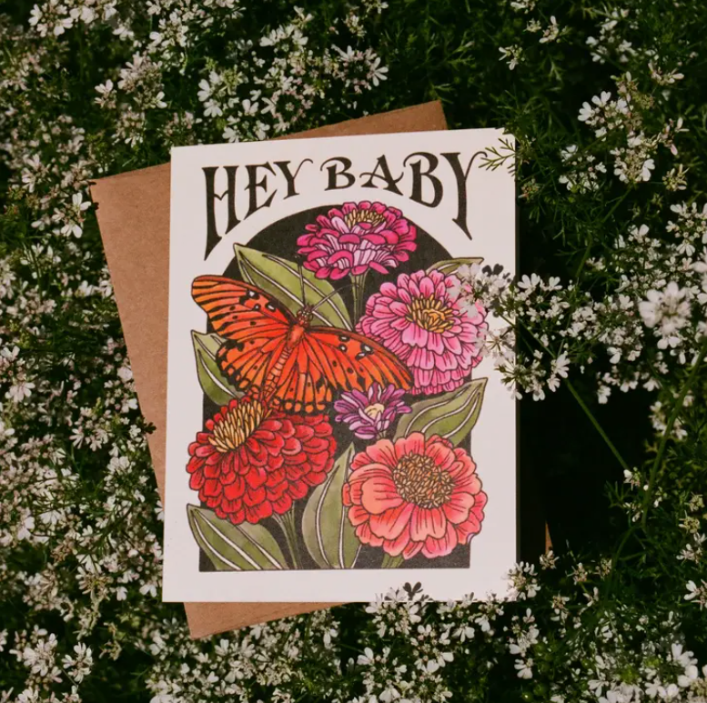 Mattea | Hey Baby Greeting Card