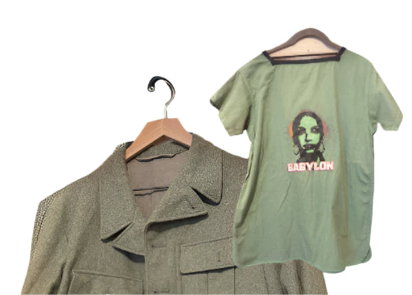 BAB GOOCH | 6 Pocket Wool Jacket with Sade Babylon Shirt
