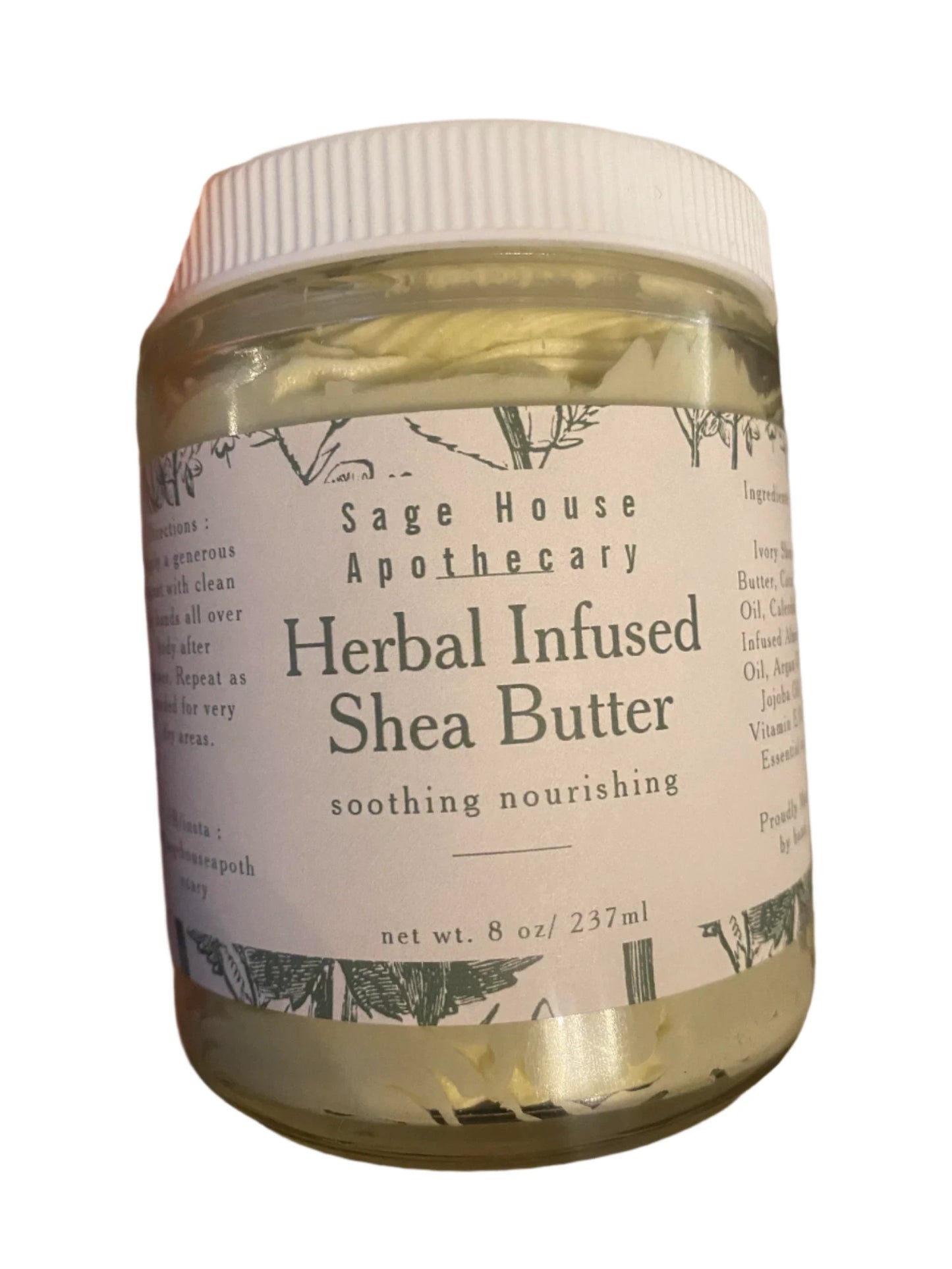 Sage House Apothecary | Herbal Infused Shea Butter