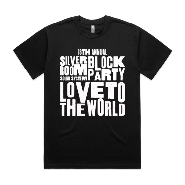 Love to the World Stacked  T-Shirt