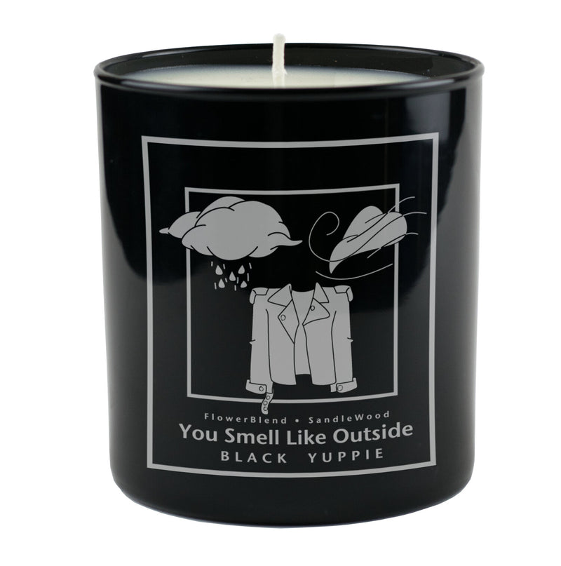 The Black Yuppie | You Smell Like Outside Candle