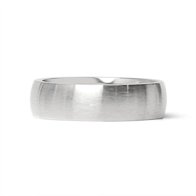 WJW | Brushed Stainless Steel Ring