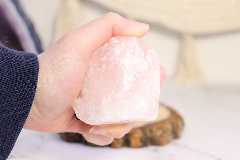 Natures Artifacts | Rose Quartz Incense Stick Holder