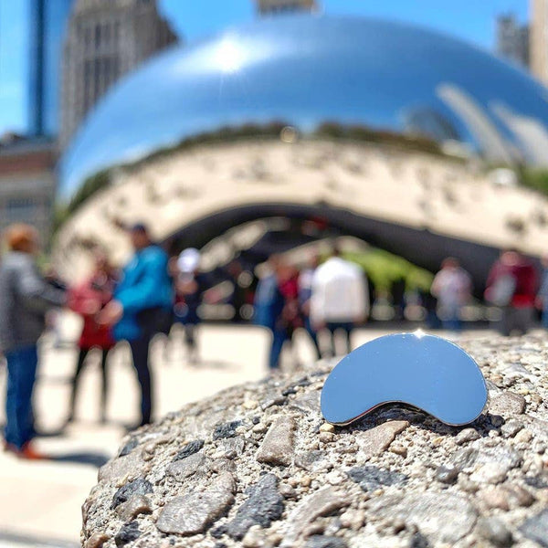 Transit Tees | Mirror Bean Enamel Pin