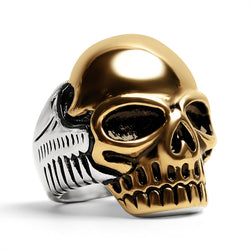 WJW | 18K Gold PVD Coated Stainless Steel Skull Ring