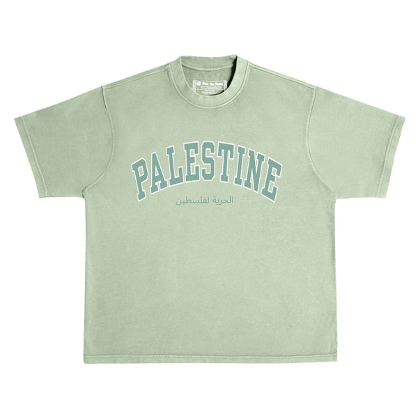 Wear The Peace | Palestine Varsity Heavyweight Tee
