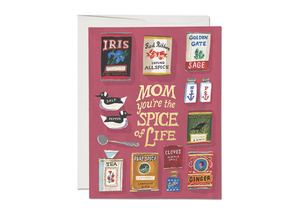 Red Cap Cards | Spicy Mom Mother's Day greeting card