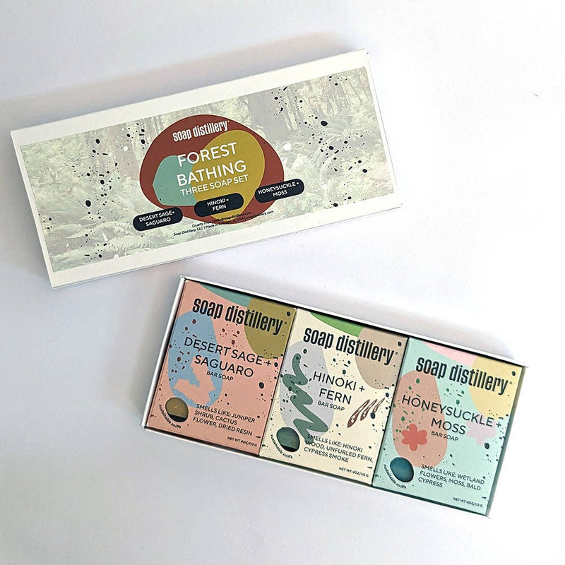 Soap Distillery | Hinoki + Fern Bar Soap