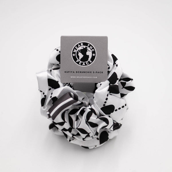 Wear The Peace | Kufiya Scrunchie
