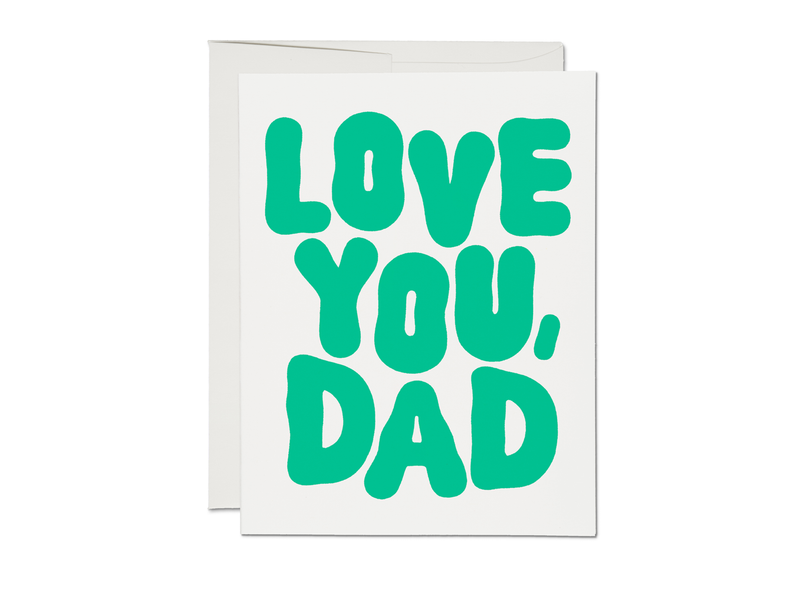 Red Cap Cards | Love You, Dad Father's Day greeting card