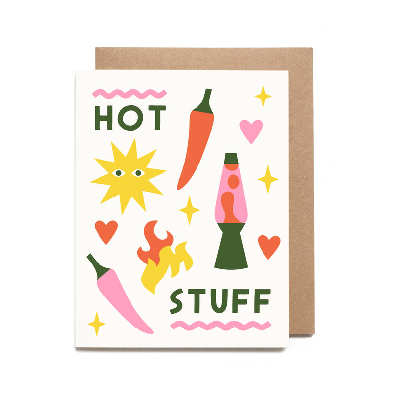 Worthwhile Paper | Hot Stuff Valentine's Day Card