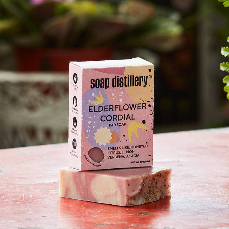 Soap Distillery | Elderflower Cordial Bar Soap