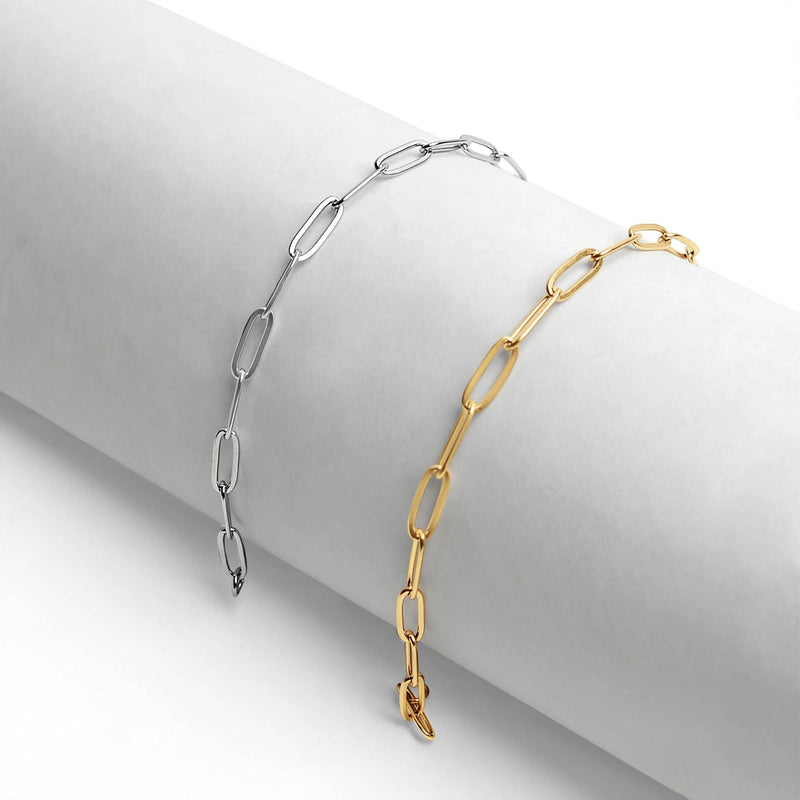 WJW | Paperclip Chain Bracelet