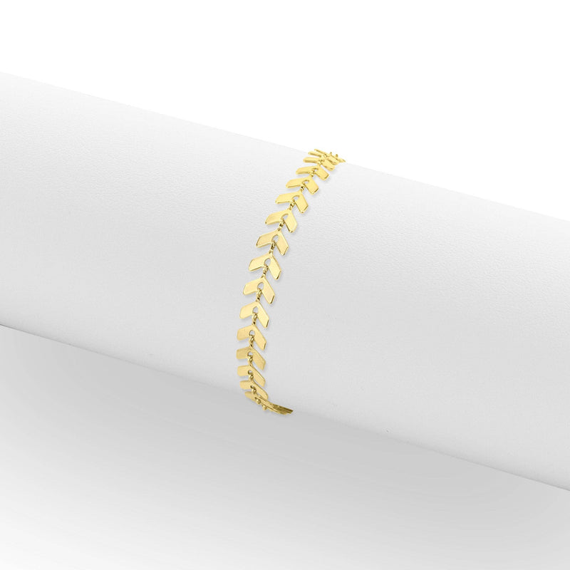 WJW | Chevron Chain Bracelet