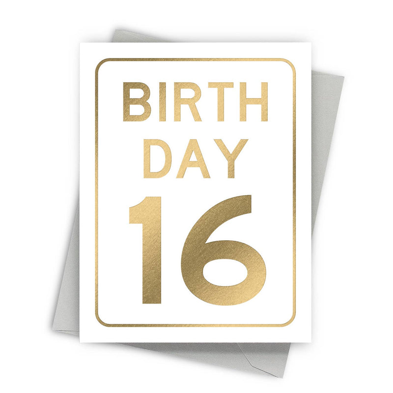 Fine Moments | Sixteenth Birthday Greeting Card