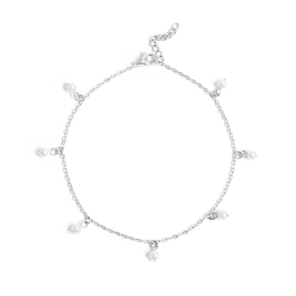 WJW | Pearl Charm Anklet