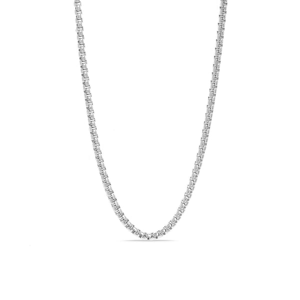 WJW | Stainless Steel Rounded Box Chain