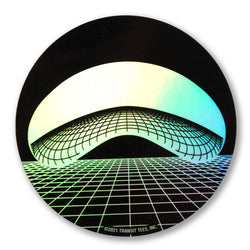 Transit Tees | Chicago Bean Holographic Sticker