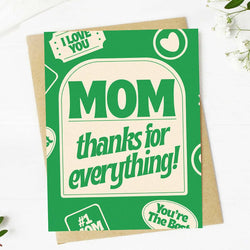 Big Moods | Mom, thanks for everything!" #1 Mother's Day Card