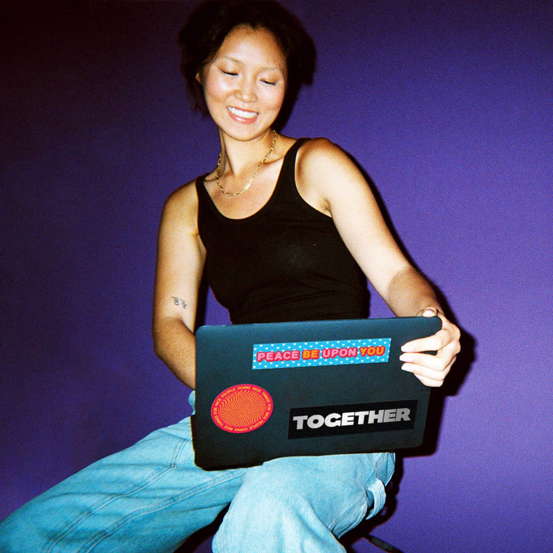 Apply Stickers | Nice People > Nice Things by Oliver Payne Sticker