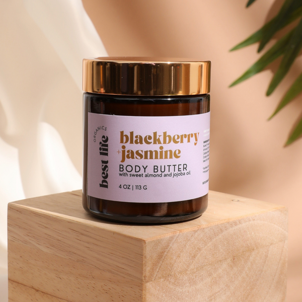 Best Life Organics | Blackberry + Jasmine Body Butter