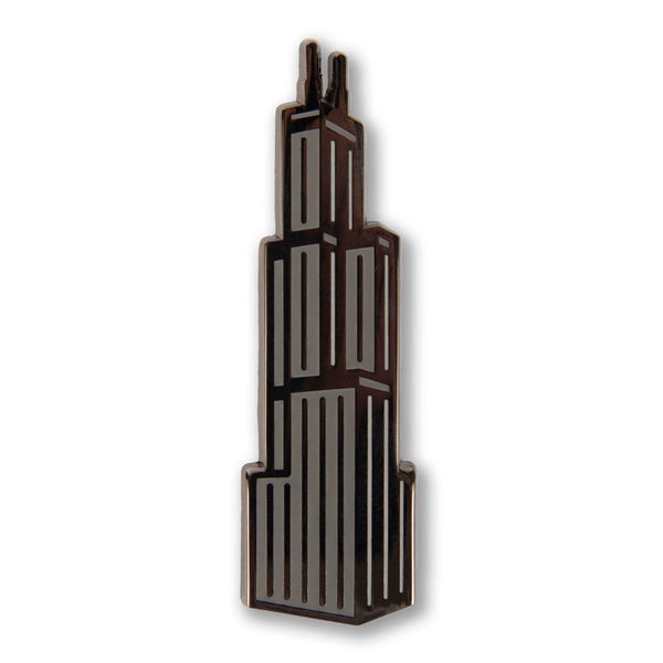 Transit Tees | Chicago's Tallest Tower Enamel Pin