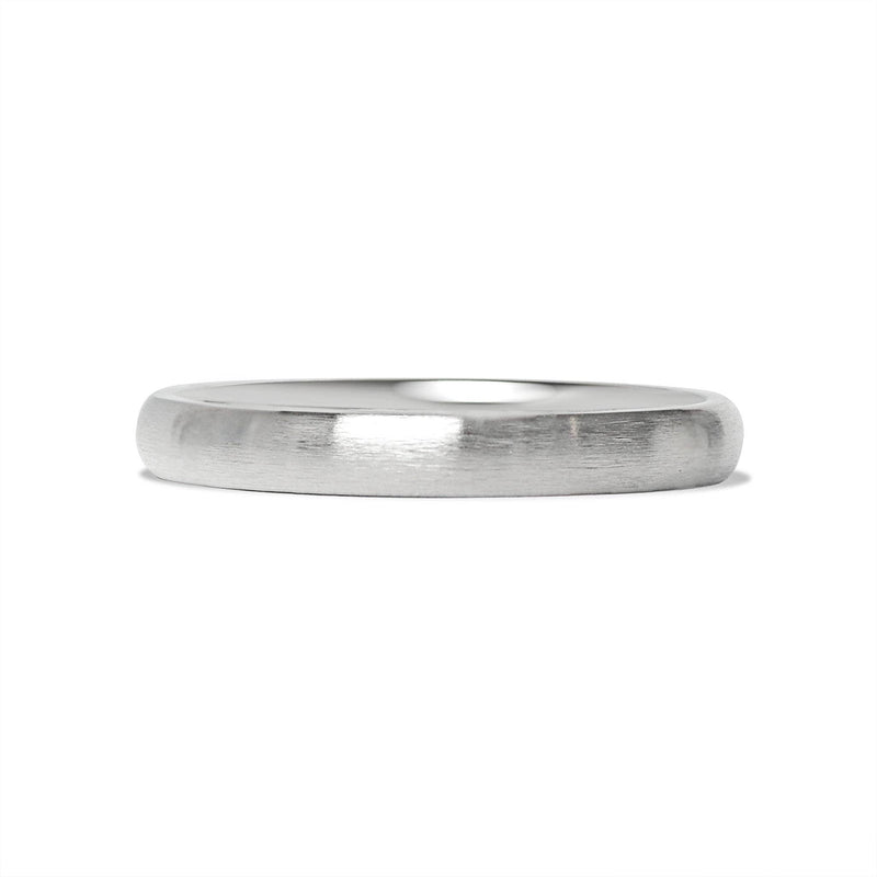 WJW | Brushed Stainless Steel Ring