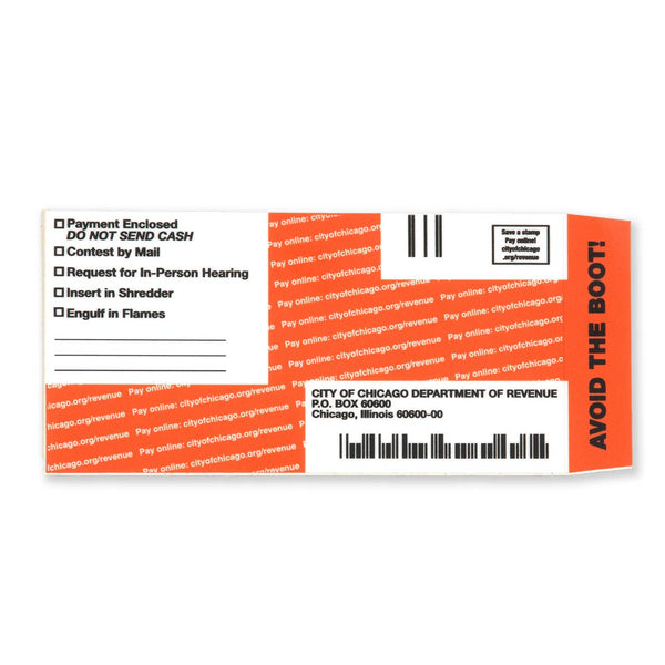 Transit Tees | Parking Ticket Sticker