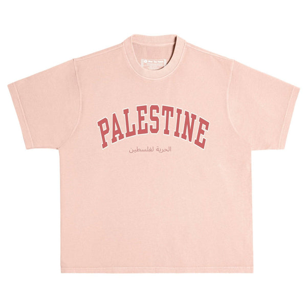 Wear The Peace | Palestine Varsity Heavyweight Tee