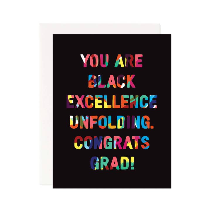 Pineapple Sundays | You Are Black Excellence Unfolding Card