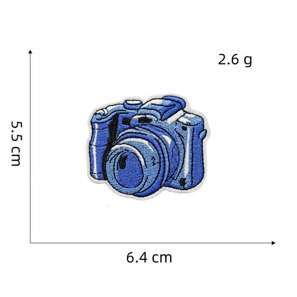 Accity | Blue Graffiti Patches