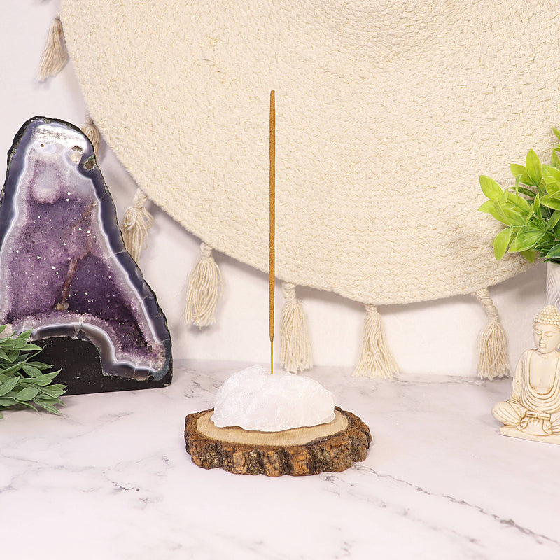 Natures Artifacts | Quartz Incense Stick Holder