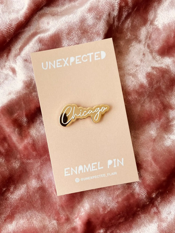 Chicago Enamel Pin