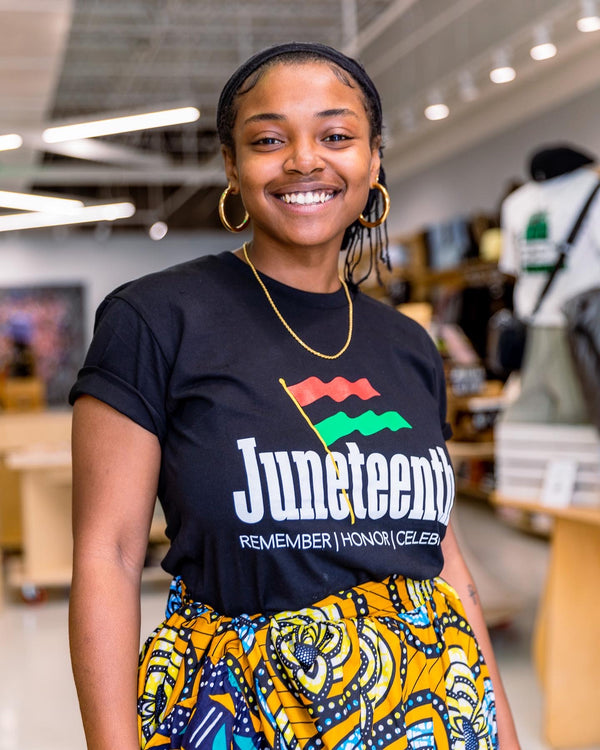 Juneteenth Pan-African Flag Unisex T-Shirt