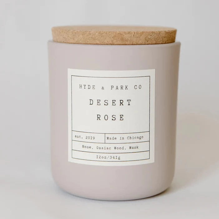 Hyde & Park Co. | Desert Rose Double Wick Candle