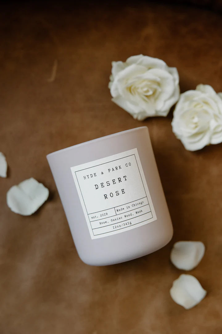 Hyde & Park Co. | Desert Rose Double Wick Candle