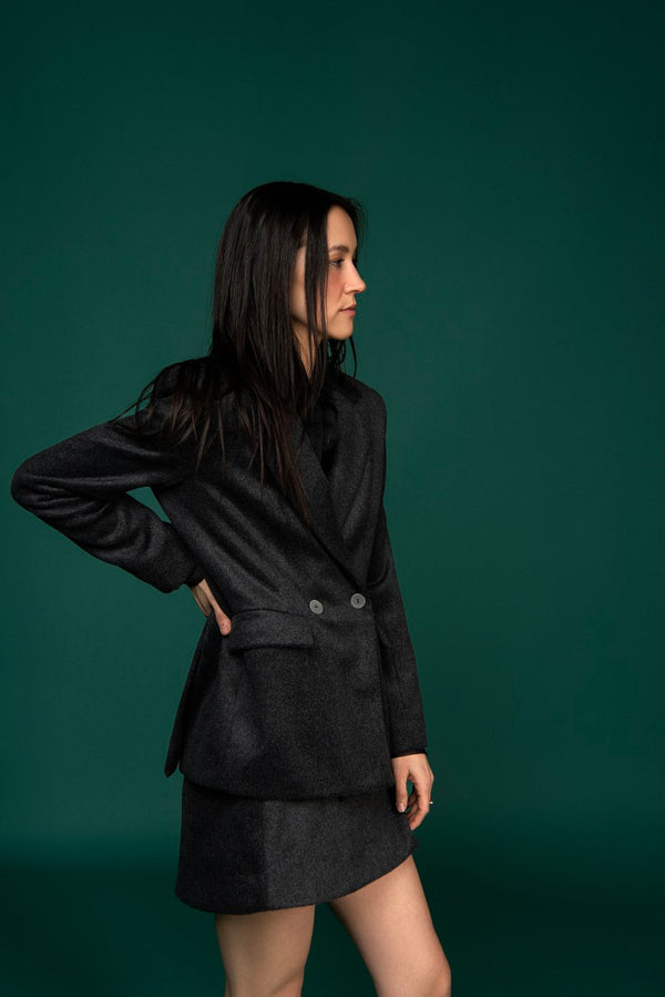 Jeune Otte x TSR | Sophie Blazer Grey/Wool