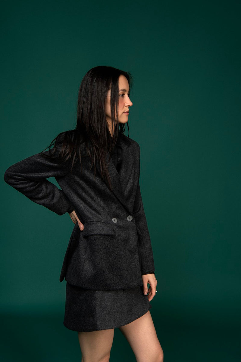 Jeune Otte x TSR | Sophie Blazer Grey/Wool