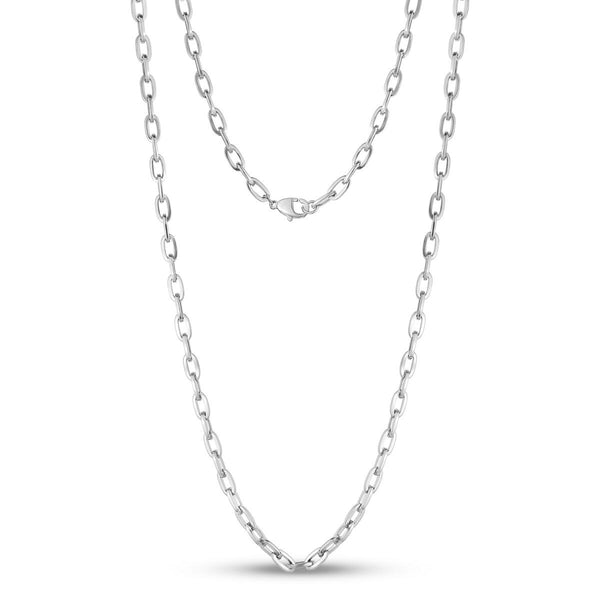 4.5mm Steel Bold Chain Link Necklace