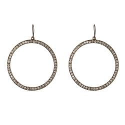 1325| Large Open Circle Earrings